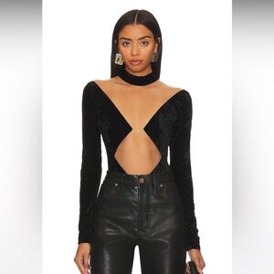 NEW Revolve Firoja Bodysuit in Black